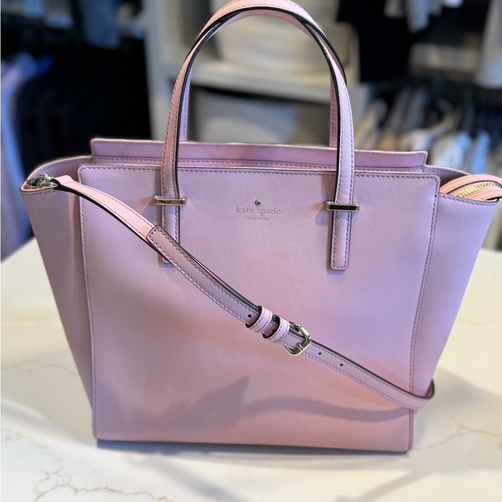 Kate Spade Pink Satchel with Versatile Strap